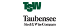 Logo-Taubensee Steel & Wire Co.